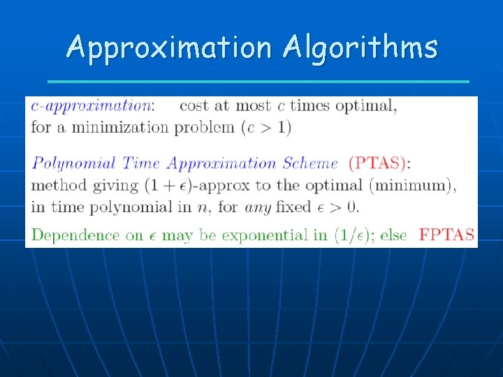 Approximation Algorithms 