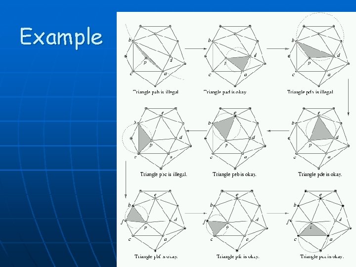 Example CS 691 G Computational Geometry - UMass Amherst 63 