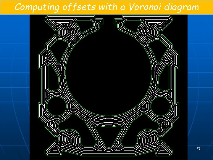 Computing offsets with a Voronoi diagram 73 