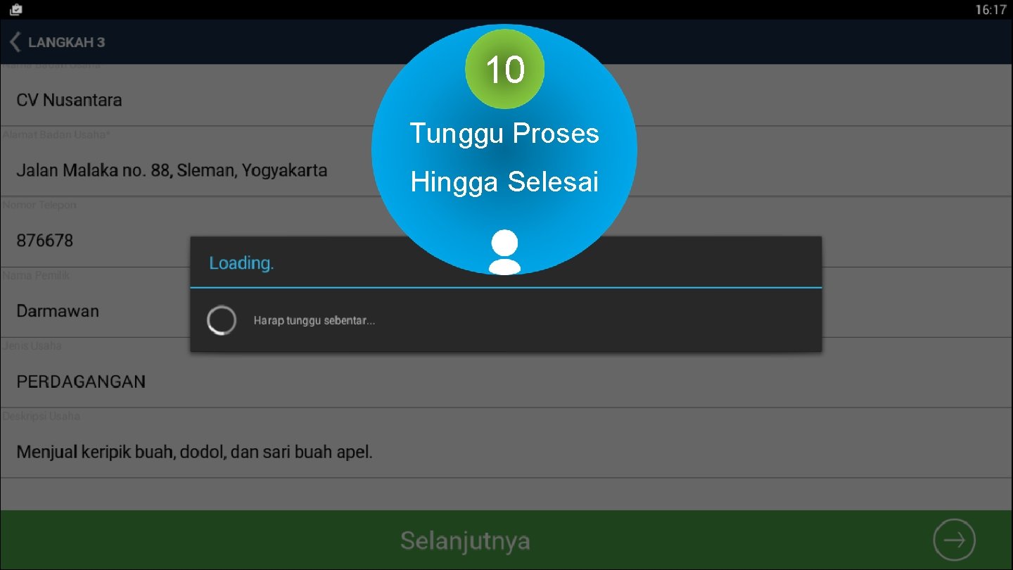 10 Tunggu Proses Hingga Selesai 