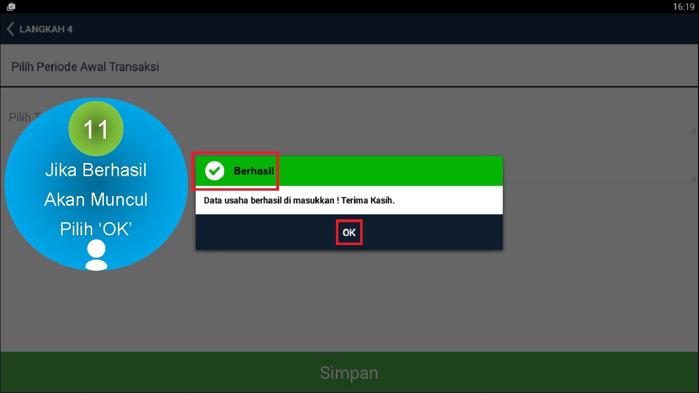 11 Jika Berhasil Akan Muncul Pilih ‘OK’ 