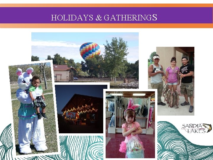 HOLIDAYS & GATHERINGS 