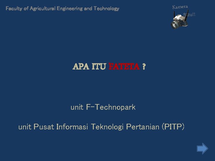 Kamera Batu Apa Itu Fateta Departemen Fakultas Teknologi