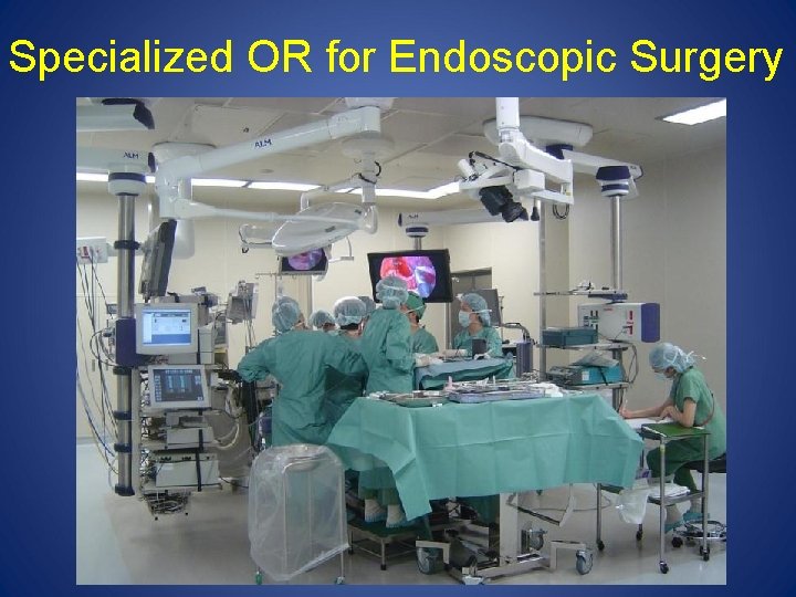 Specialized OR for Endoscopic Surgery 