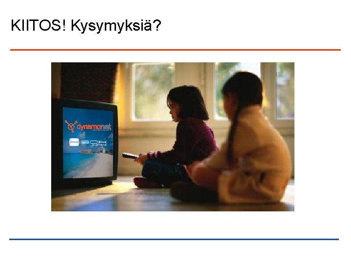 KIITOS! Kysymyksiä? 15 