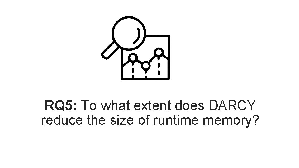 RQ 5: To what extent does DARCY reduce the size of runtime memory? 