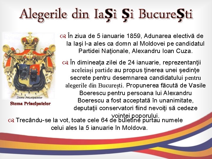 Alegerile din Iași și București În ziua de 5 ianuarie 1859, Adunarea electivă de Alegerile din Iași și București În ziua de 5 ianuarie 1859, Adunarea electivă de
