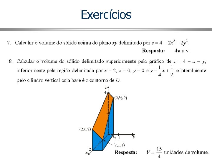 Exercícios 