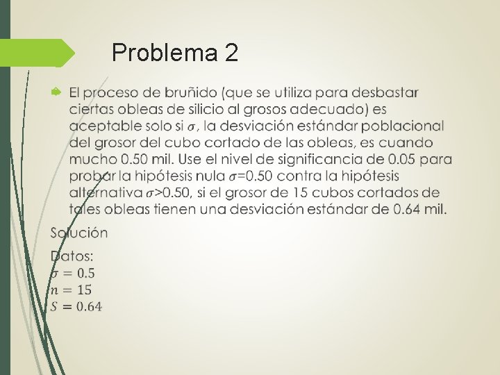 Problema 2 Problema 2