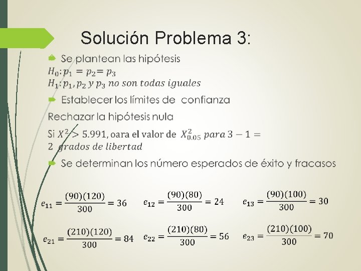 Solución Problema 3: Solución Problema 3: