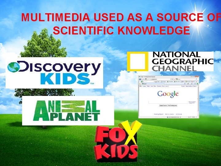 MULTIMEDIA USED AS A SOURCE OF SCIENTIFIC KNOWLEDGE 