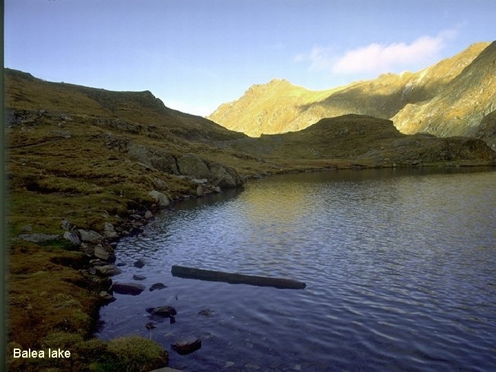 Balea lake 