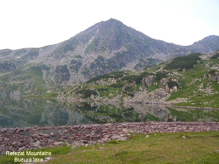 Retezat Mountains Bucura lake 