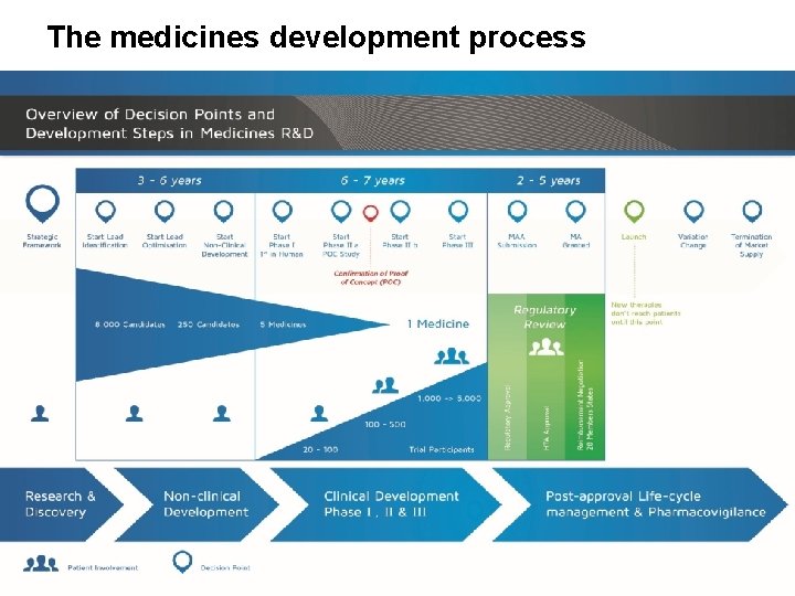 The medicines development process 