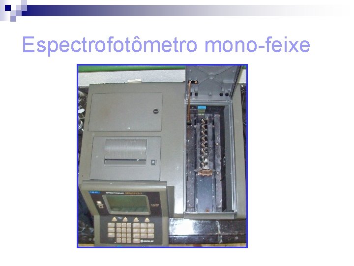 Espectrofotômetro mono-feixe 