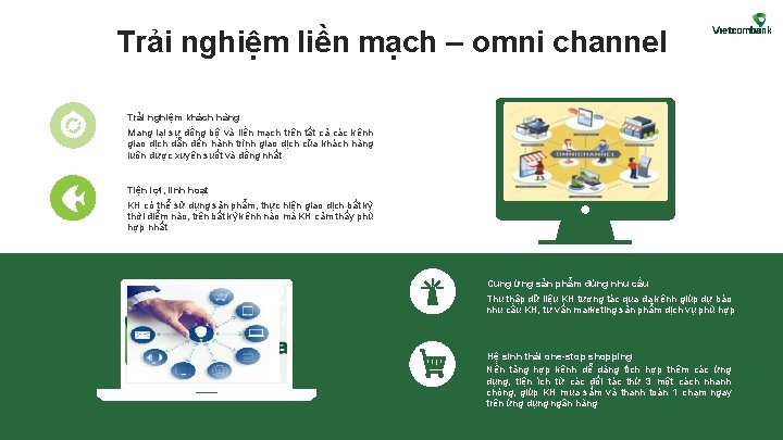 Trải nghiệm liền mạch – omni channel Trải nghiệm khách hàng Mang lại sự