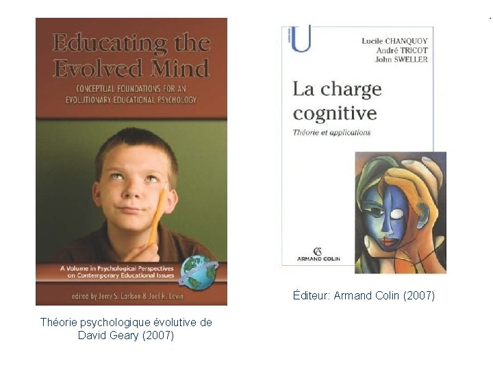 Éditeur: Armand Colin (2007) Théorie psychologique évolutive de David Geary (2007) 