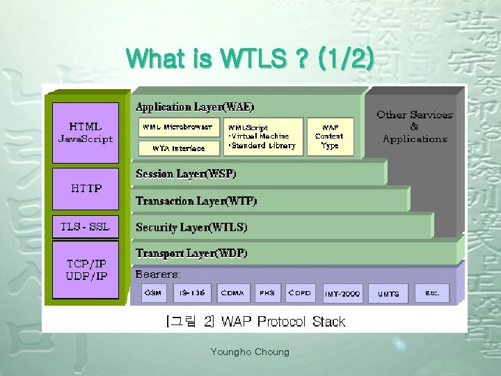 What is WTLS ? (1/2) Youngho Choung 