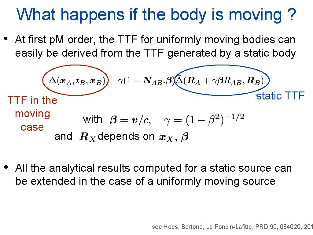 Relativistic Astrometry At The Microarcsecond Level C Le