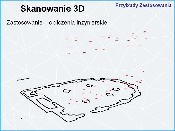 Skanowanie 3 D Zastosowanie – obliczenia inżynierskie Przykłady Zastosowania 