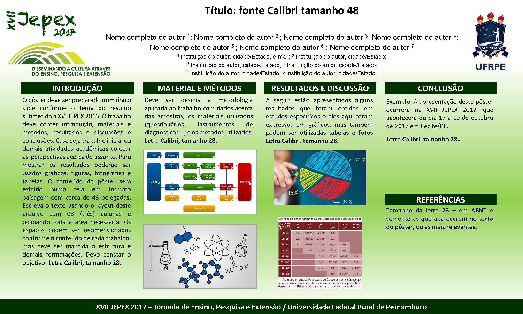 Título: fonte Calibri tamanho 48 Nome completo do autor 1; Nome completo do autor