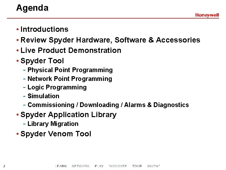 Agenda • Introductions • Review Spyder Hardware, Software & Accessories • Live Product Demonstration