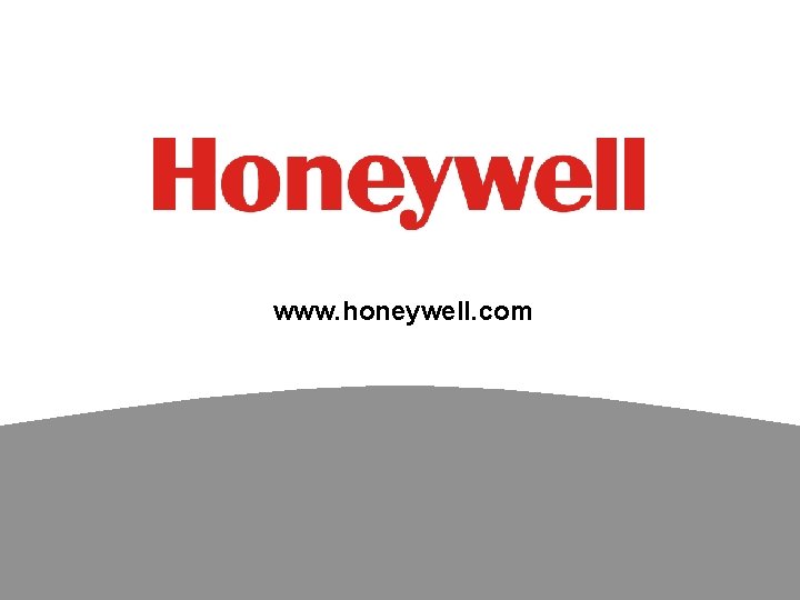 www. honeywell. com 