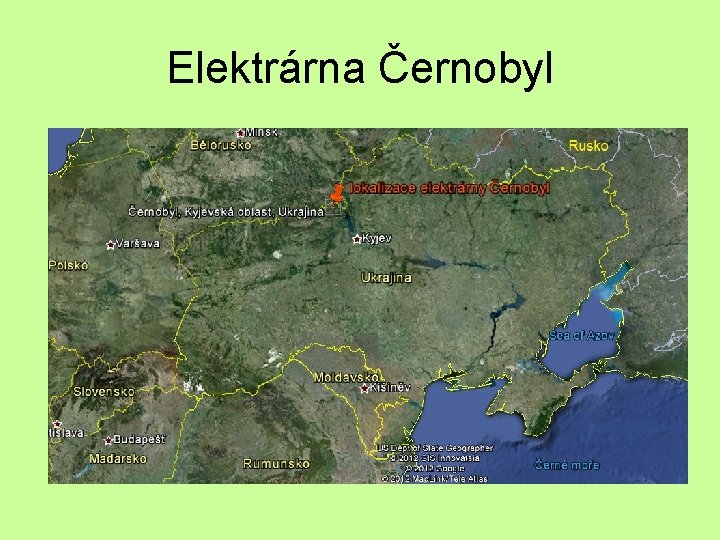 Elektrárna Černobyl 