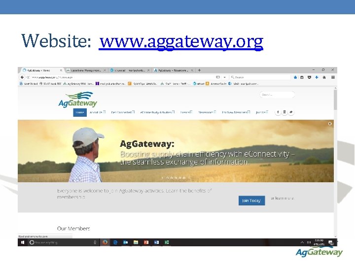 Website: www. aggateway. org 