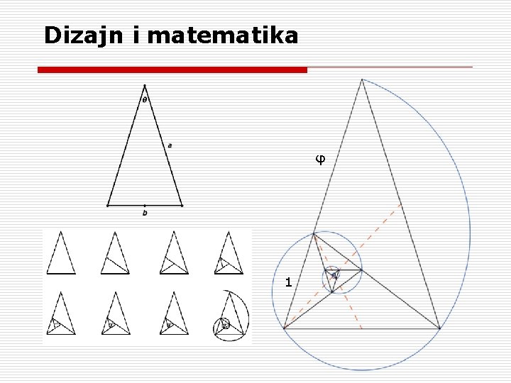 Dizajn i matematika φ 1 