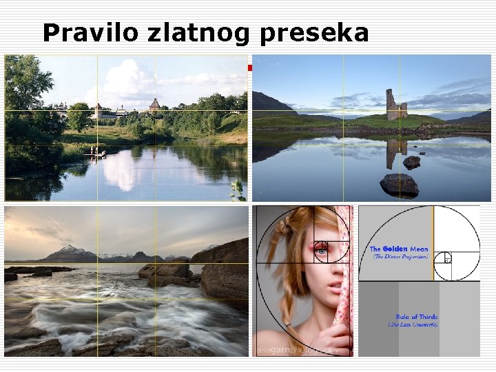 Pravilo zlatnog preseka 