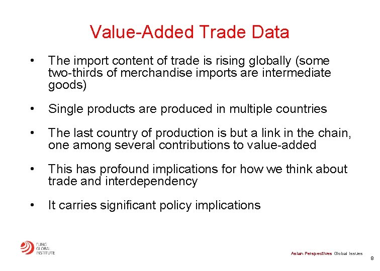 Value Add Trade 0 A Neglected World The Role of Services
