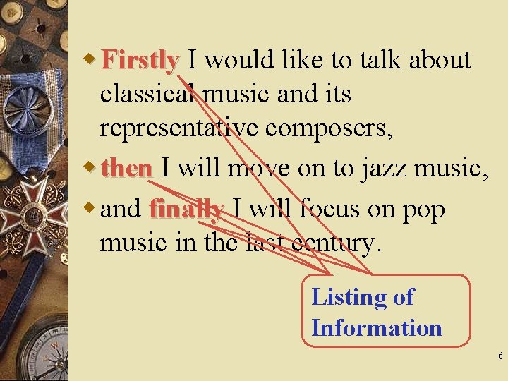 w Firstly I would like to talk about classical music and its representative composers,