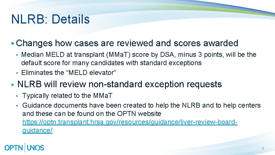NLRB: Details § Changes § § § how cases are reviewed and scores awarded NLRB: Details § Changes § § § how cases are reviewed and scores awarded