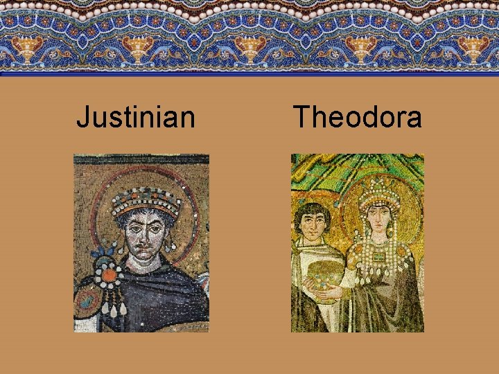 Justinian Theodora 