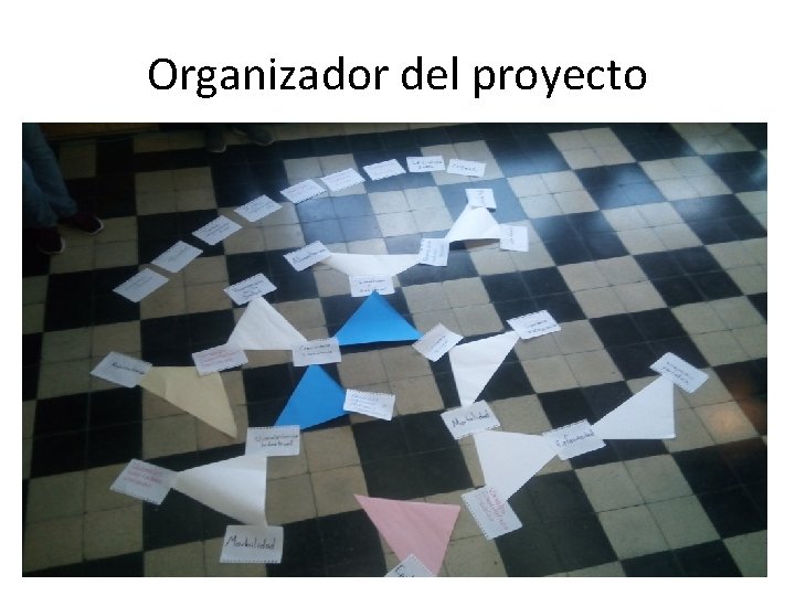 Organizador del proyecto 