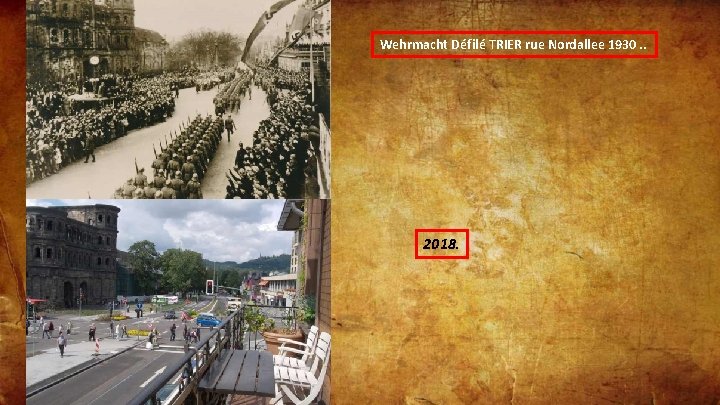 Wehrmacht Défilé TRIER rue Nordallee 1930. . 2018. 