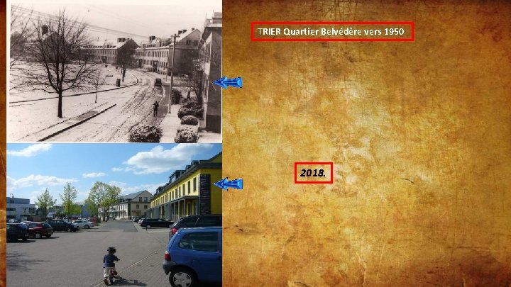 TRIER Quartier Belvédère vers 1950 2018. 