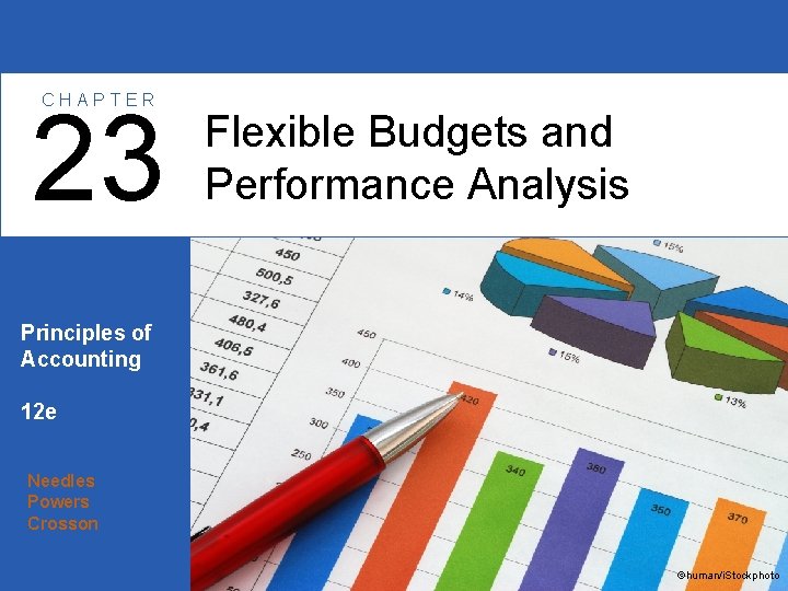 CHAPTER 23 Flexible Budgets and Performance Analysis Principles of Accounting 12 e Needles Powers