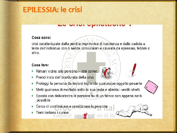 EPILESSIA: le crisi 