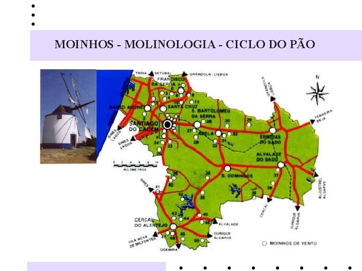 MOINHOS - MOLINOLOGIA - CICLO DO PÃO 