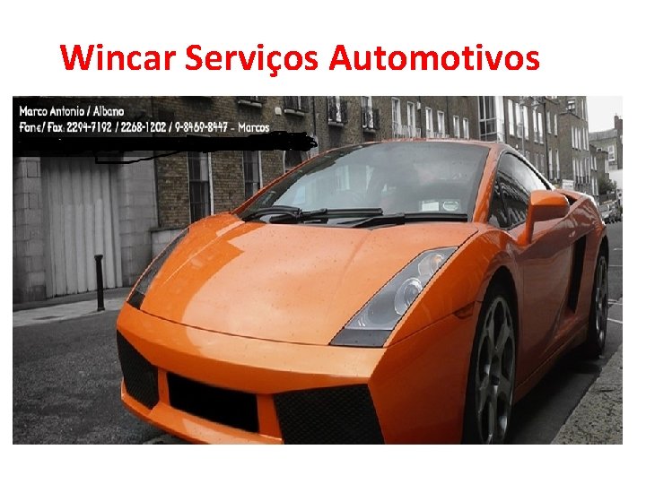 E-Mail: Wincar Serviços Automotivos 