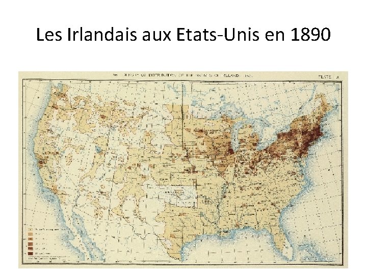 Les Irlandais aux Etats-Unis en 1890 