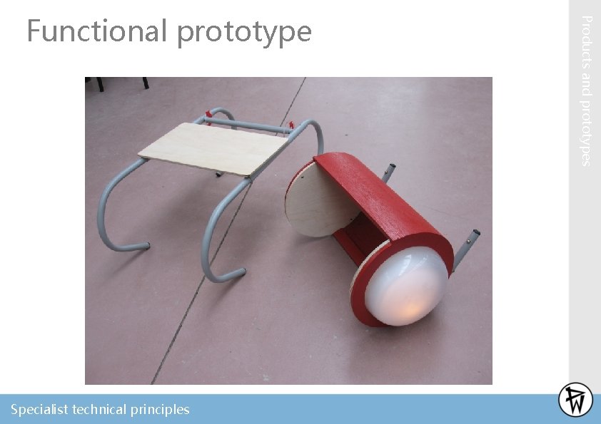 Specialist technical principles Products and prototypes Functional prototype 