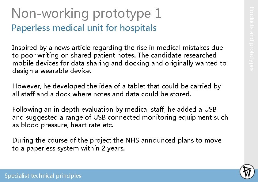 Paperless medical unit for hospitals Inspired by a news article regarding the rise in