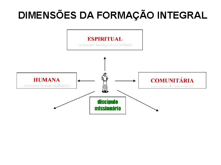 DIMENSÕES DA FORMAÇÃO INTEGRAL 