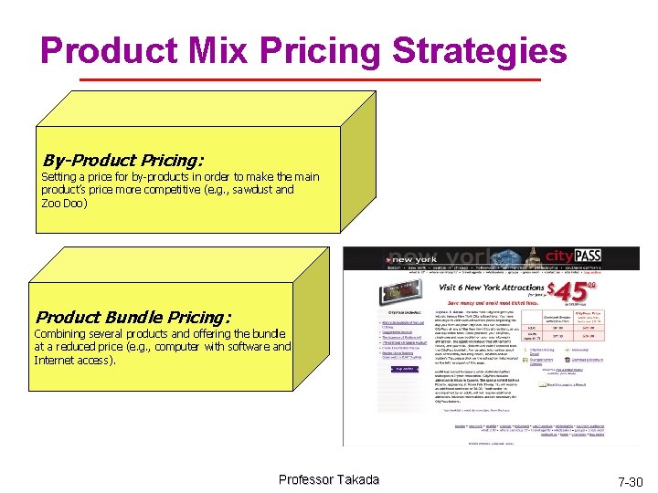 Product Mix Pricing Strategies By-Product Pricing: Setting a price for by-products in order to