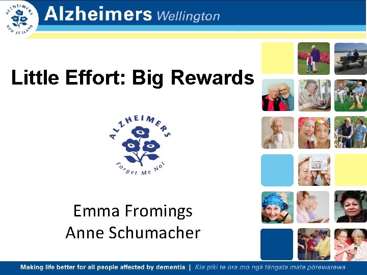 Little Effort: Big Rewards Emma Fromings Anne Schumacher 