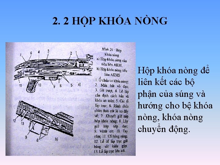 2. 2 HỘP KHÓA NÒNG Hộp khóa nòng để liên kết các bộ phận 2. 2 HỘP KHÓA NÒNG Hộp khóa nòng để liên kết các bộ phận