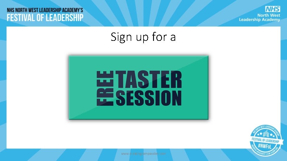 Sign up for a www. creatingcompassion. com Sign up for a www. creatingcompassion. com